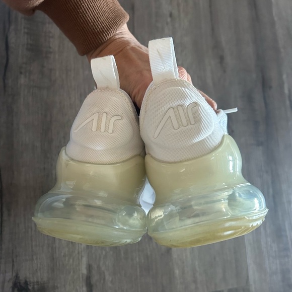 Nike Women's Air Max 270 White 6.5 - Picture 4 of 6